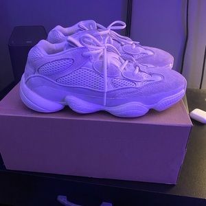 Bone White Yeezy 500s